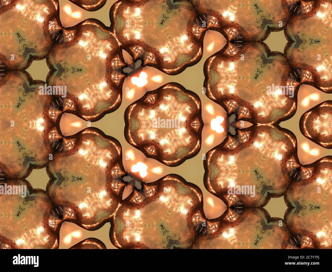 3D rendering of a colorful background with different patterns on it ...