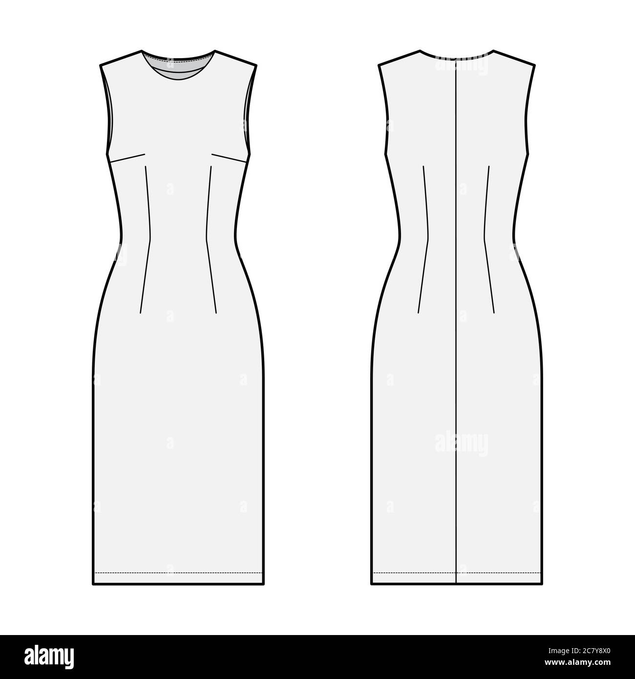 400 Sheath Dress Illustrations RoyaltyFree Vector Graphics  Clip Art   iStock
