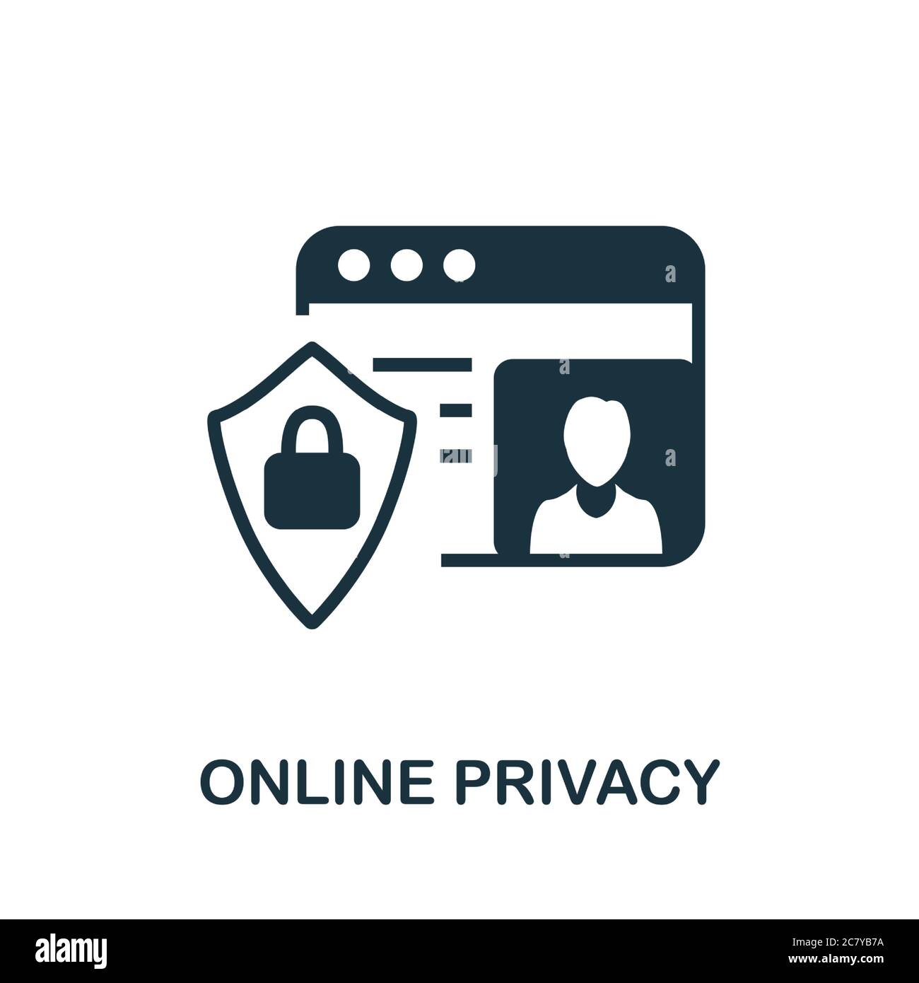 Online privacy - Free technology icons