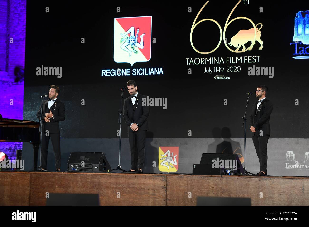 Taormina: 66 Taormina Film Fest. Evening in honor of Dolce Gabbana