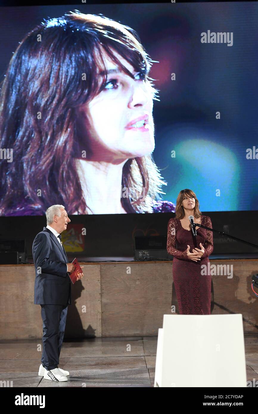 Taormina: 66 Taormina Film Fest. Evening in honor of Dolce Gabbana