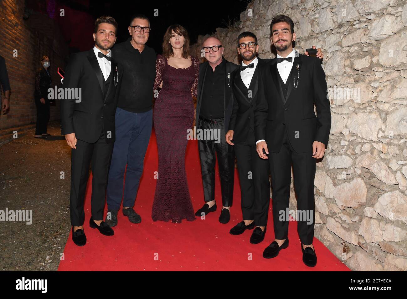 Taormina: 66 Taormina Film Fest. Evening in honor of Dolce Gabbana