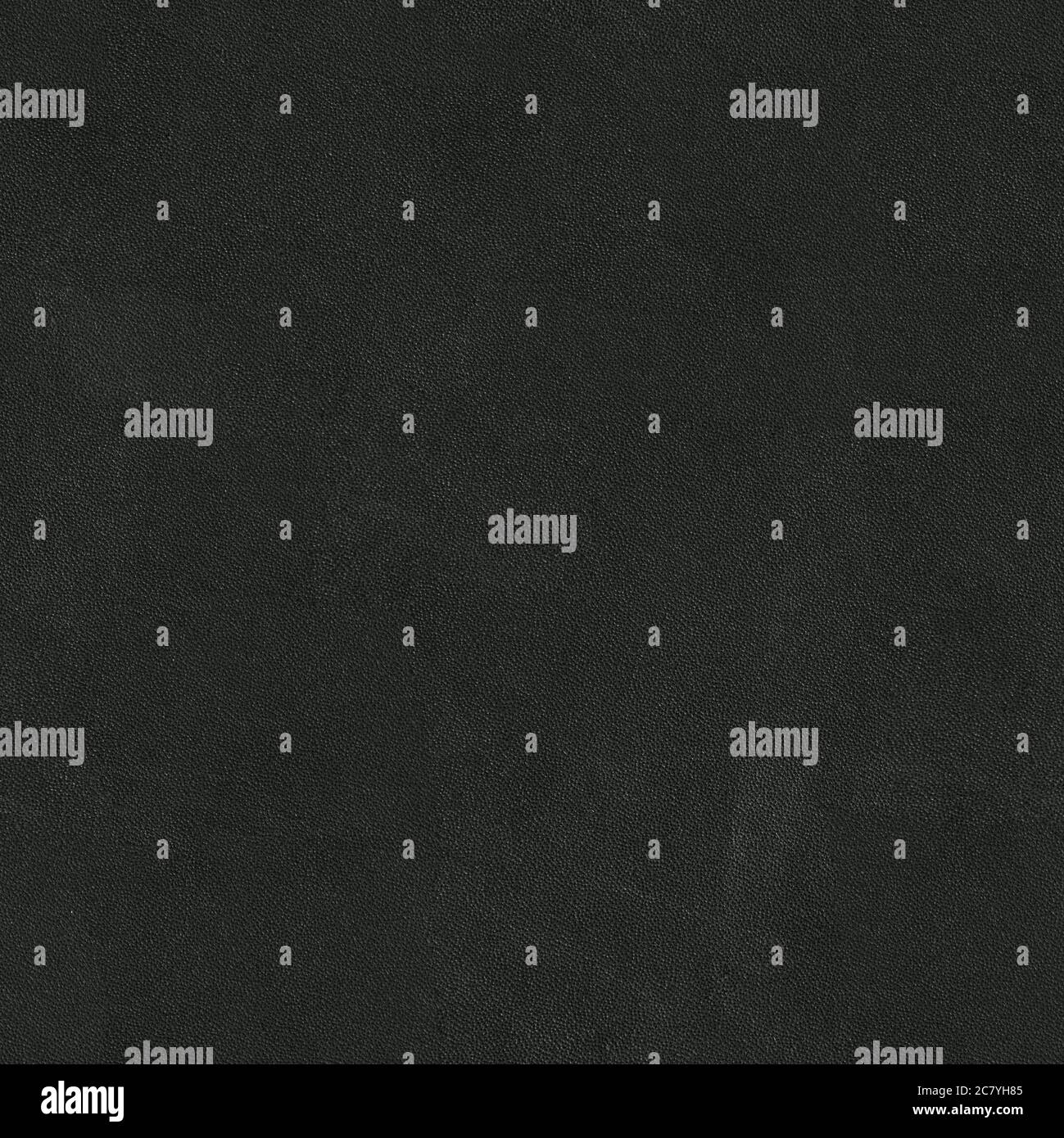 Black leather for background usage. Seamless square texture, tile ready. Stock Photo