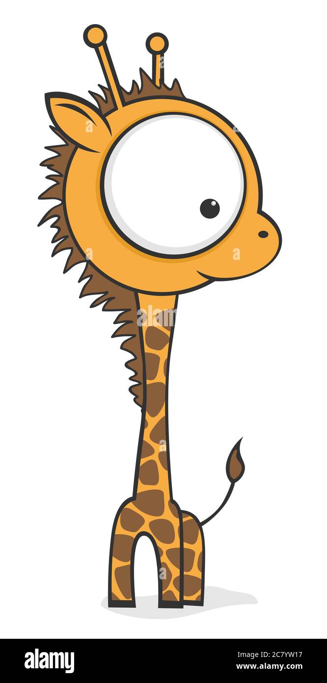 Cute Cartoon Baby Animals With Big Eyes