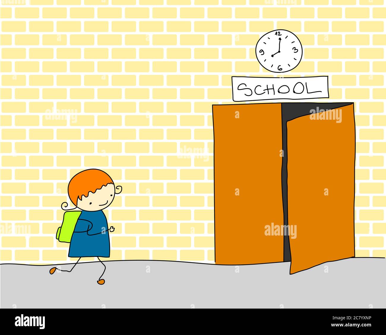 She late for school. Late for School. Опоздал на урок вектор картинка. Be late for School. Late for School cartoon.