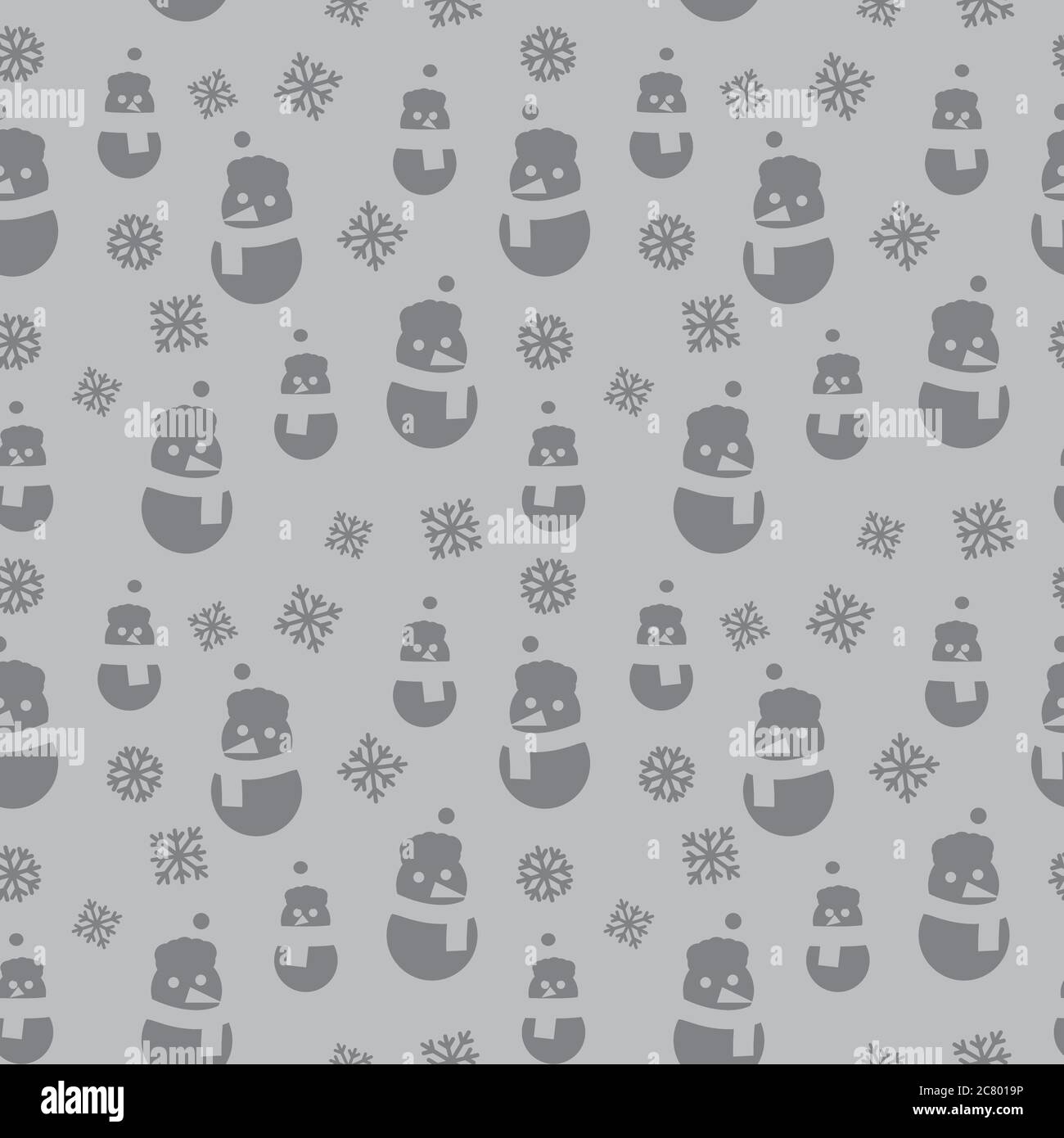 Christmas Snowman seamless pattern background for website graphics ...