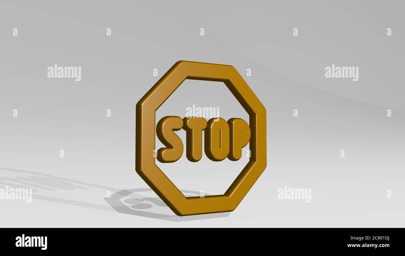Stop Sign Texture Inverted ROAD SIGN STOP ALTERNATE from a perspective with the shadow. A thick ...