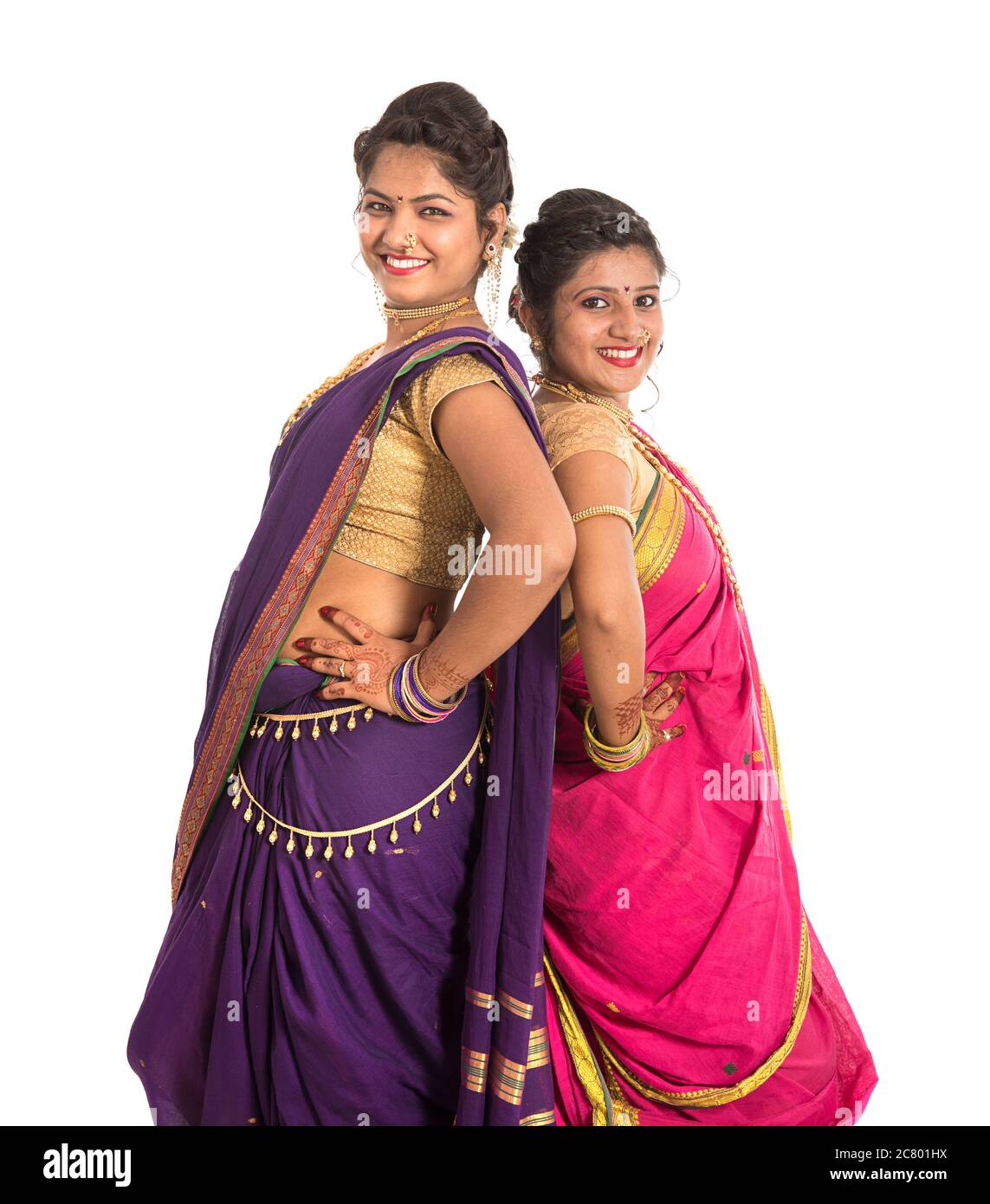 A Celebration of Art and Craftsmanship: Banarasi Pink & Yellow Silk Sarees  – Sareeko