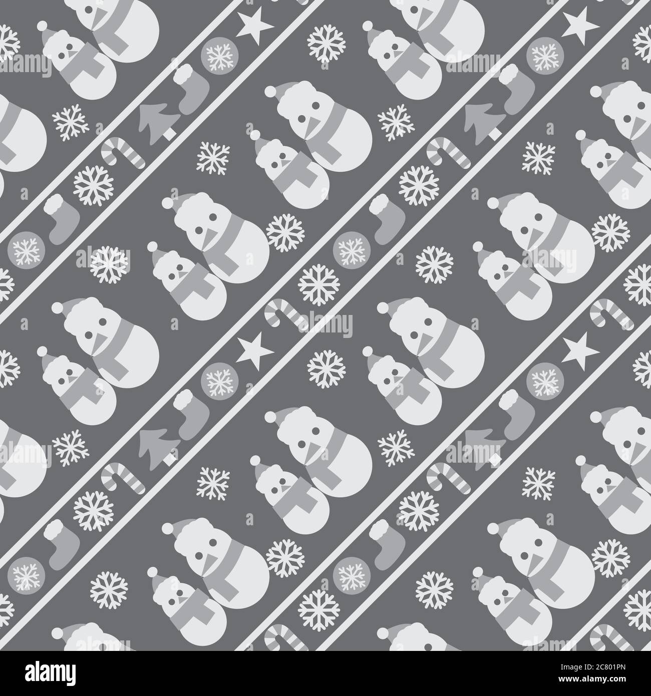 Christmas Snowman seamless pattern background for website graphics ...