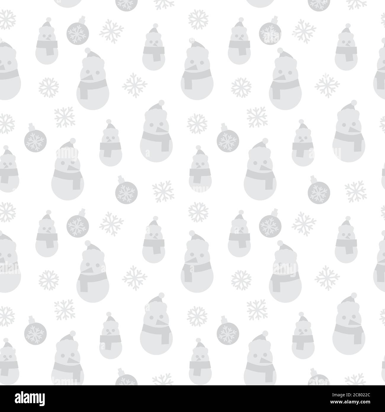 Christmas Snowman seamless pattern background for website graphics ...