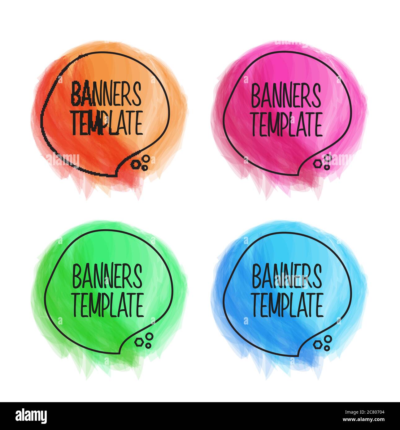 Vector colorful banners Stock Vector Image & Art - Alamy