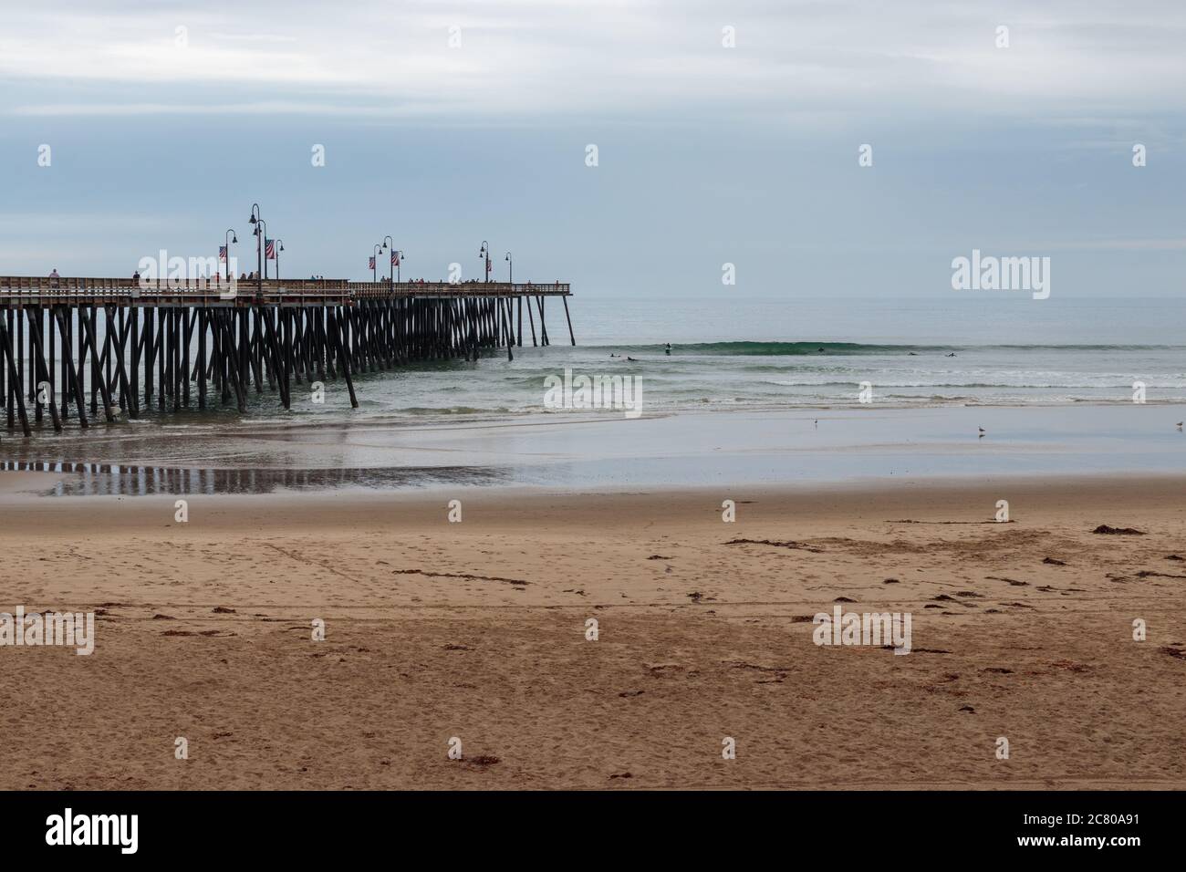 View of the Pismo Beach Pier, California Stock Photo Alamy