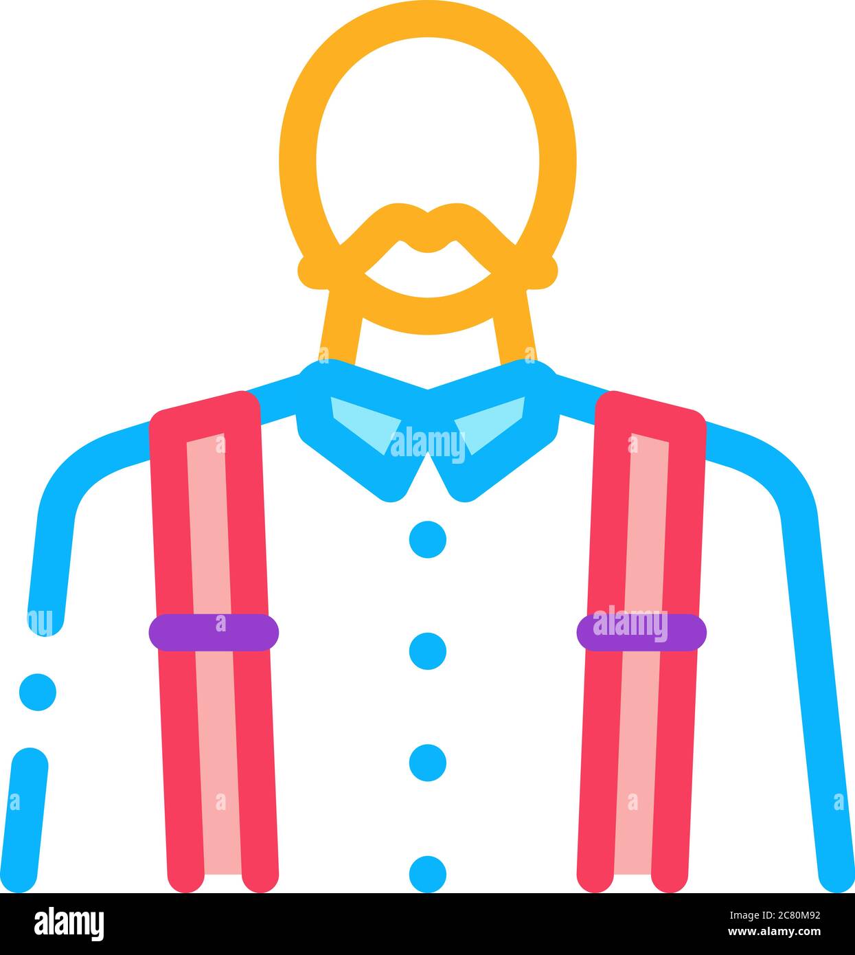 profession icon vector outline illustration Stock Vector Image & Art ...
