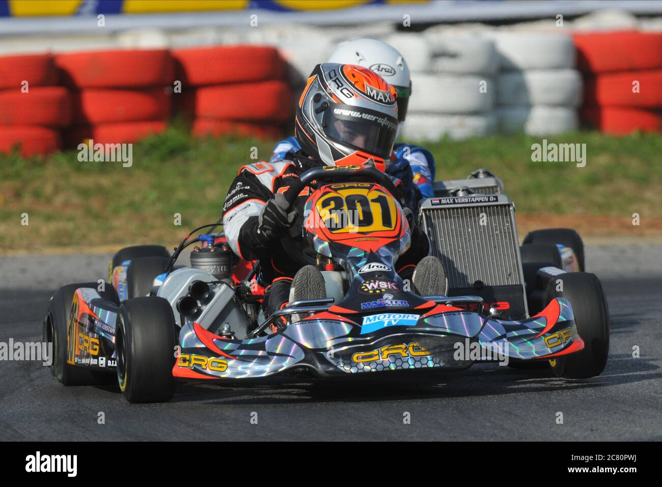 Max Verstappen's junior international karting career Stock Photo - Alamy