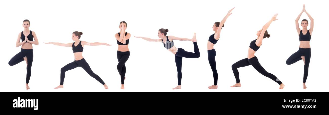 Same Shape, Different Yoga Poses: Bridge, Camel, and Bow Poses