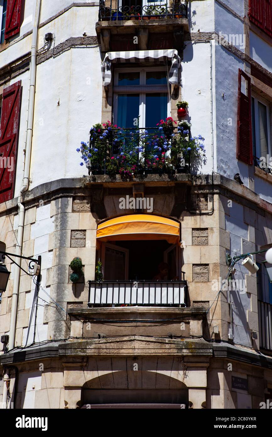 Saint Jean de Luz, Basque Country, France Stock Photo Alamy