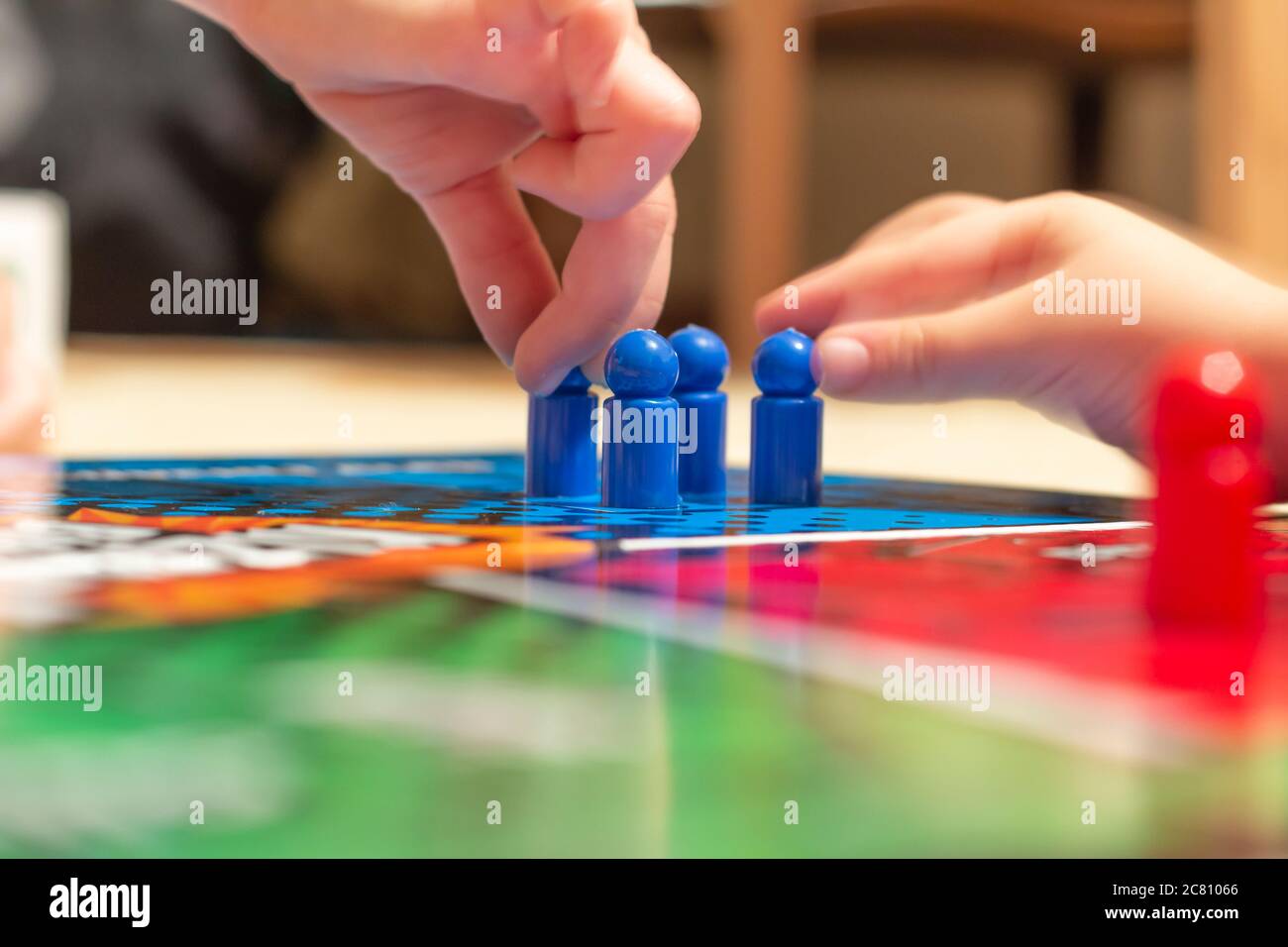Close up of people playing cross and circle game. Board Game, Leisure