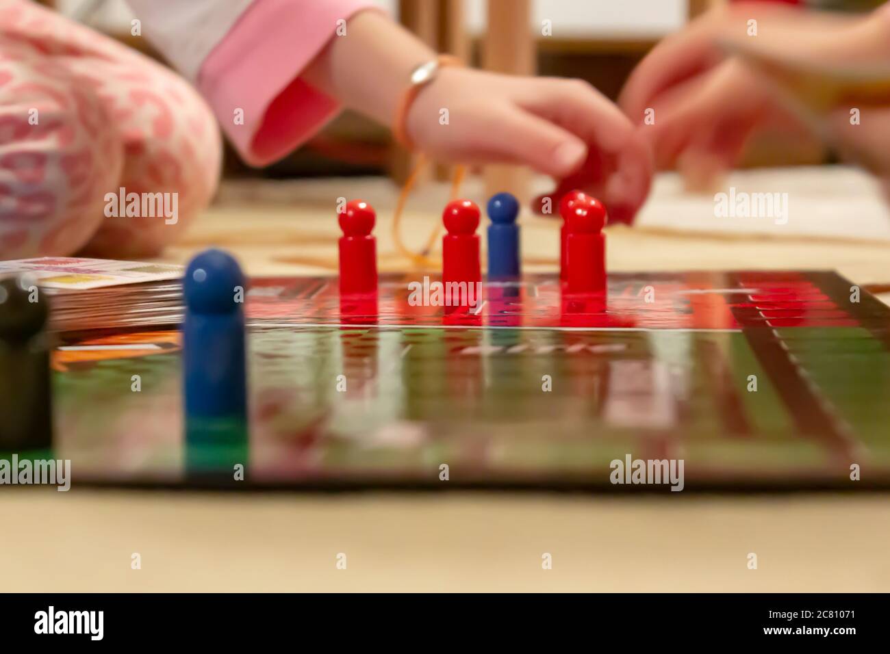 Close up of people playing cross and circle game. Board Game, Leisure