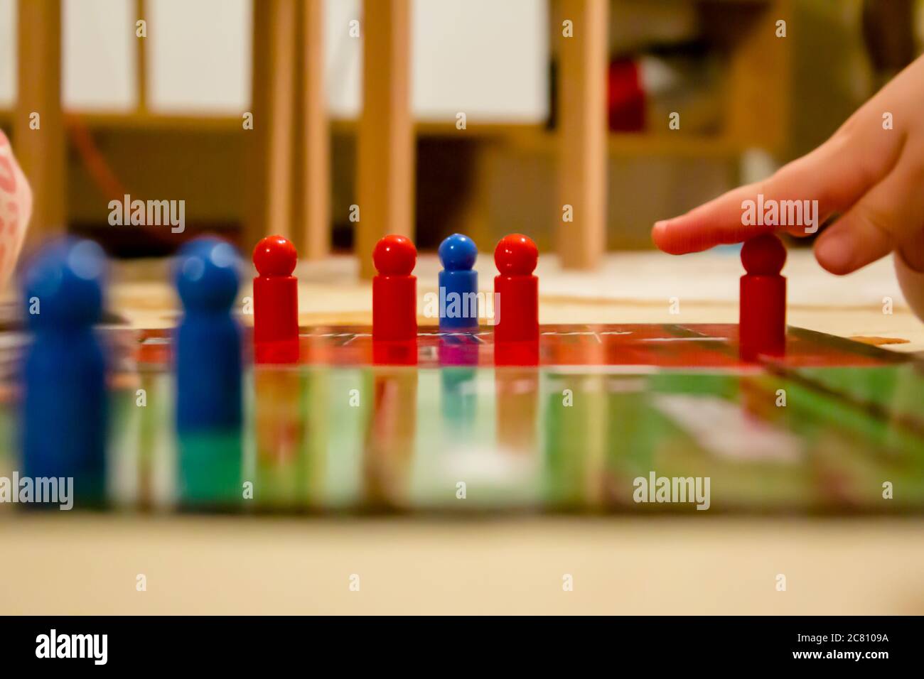 Close up of people playing cross and circle game. Board Game, Leisure