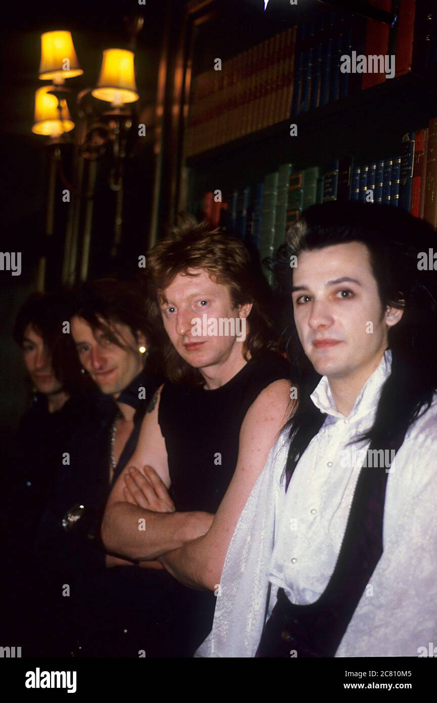 Roman Jugg, Bryn Merrick, Rat Scabies and Dave Vanian from The Damned