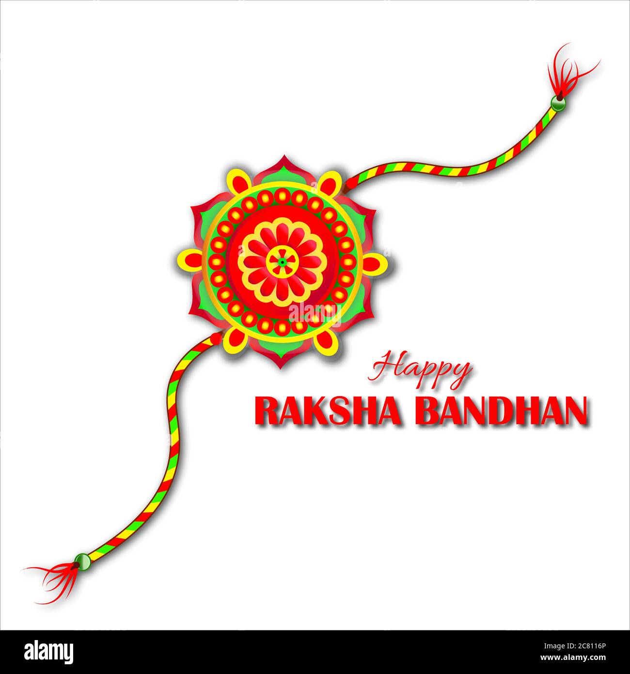 Vector Illustration for Rakhi Festival Background Design with ...