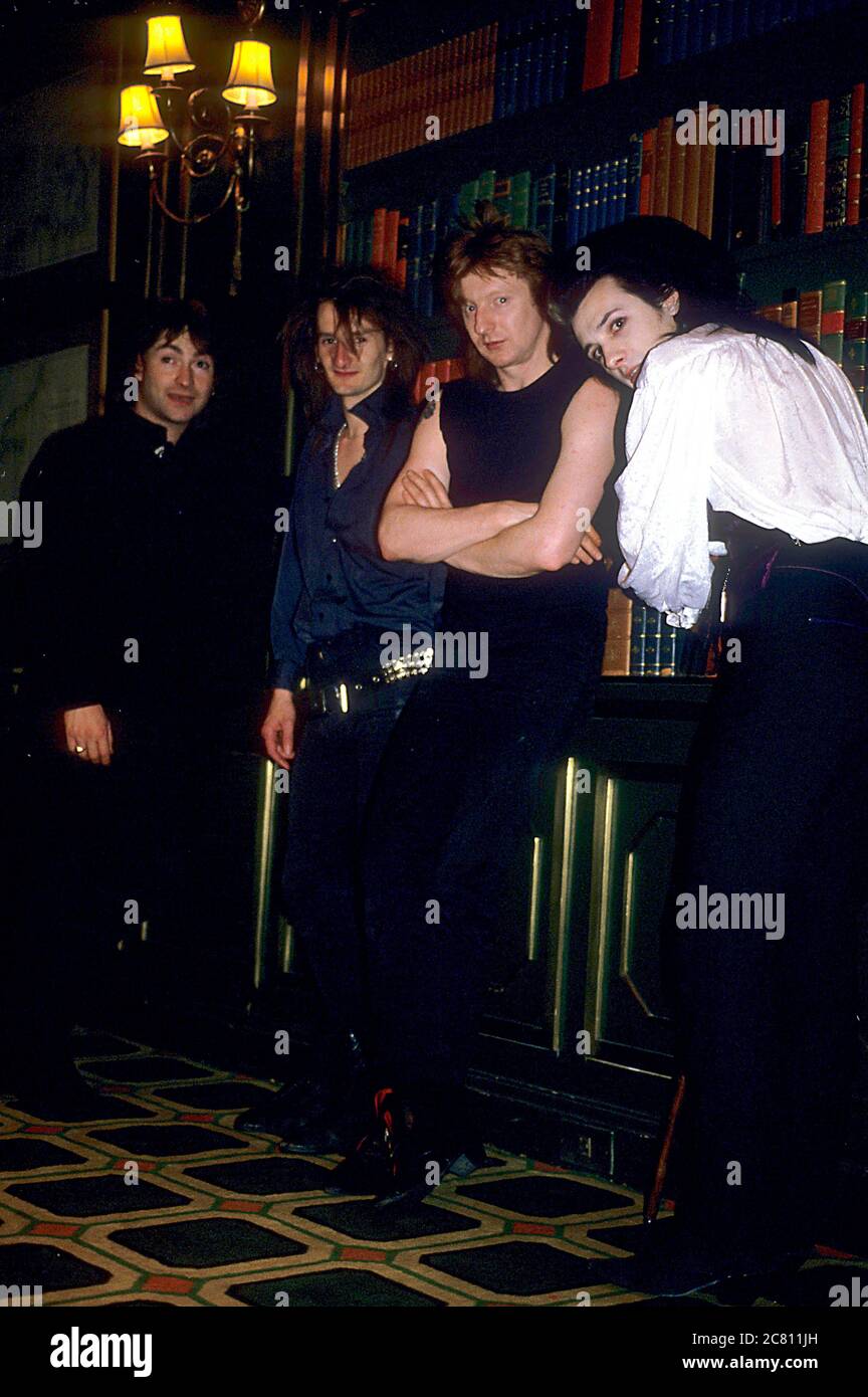 Roman Jugg, Bryn Merrick, Rat Scabies and Dave Vanian from The Damned