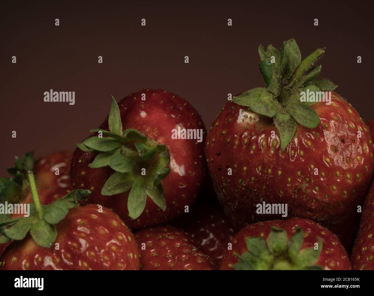 Large group fresh strawberries hi-res stock photography and images - Alamy
