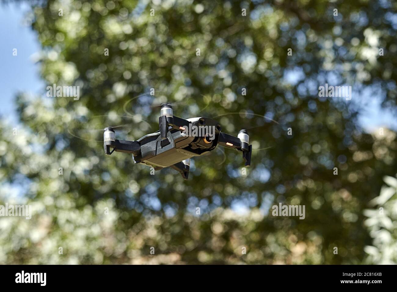 Dron,vehículo aéreo no tripulado Stock Photo