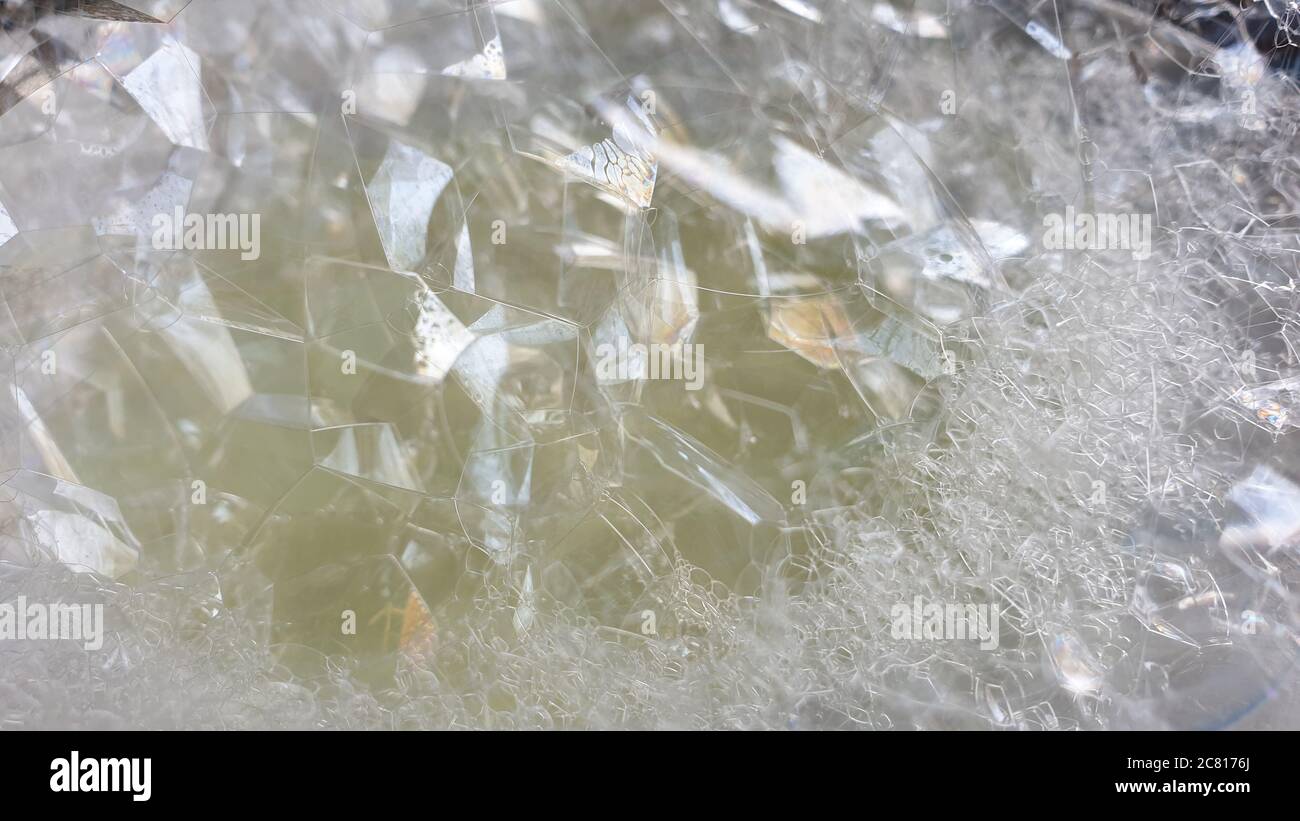Soap bubbles on black background Stock Photo - Alamy