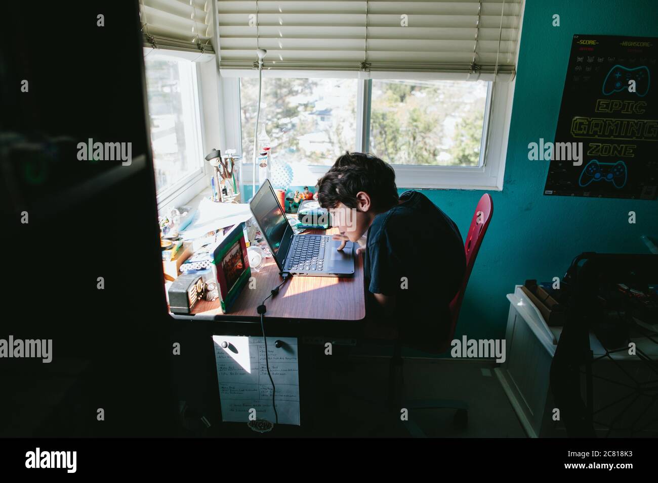 Messy bedroom teen boy hi-res stock photography and images - Alamy