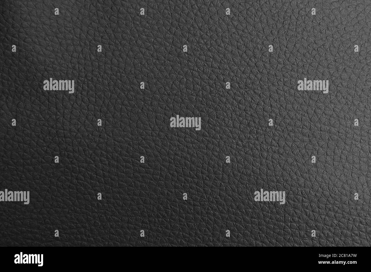 Abstract background of smooth black leather fabric. Stock Photo