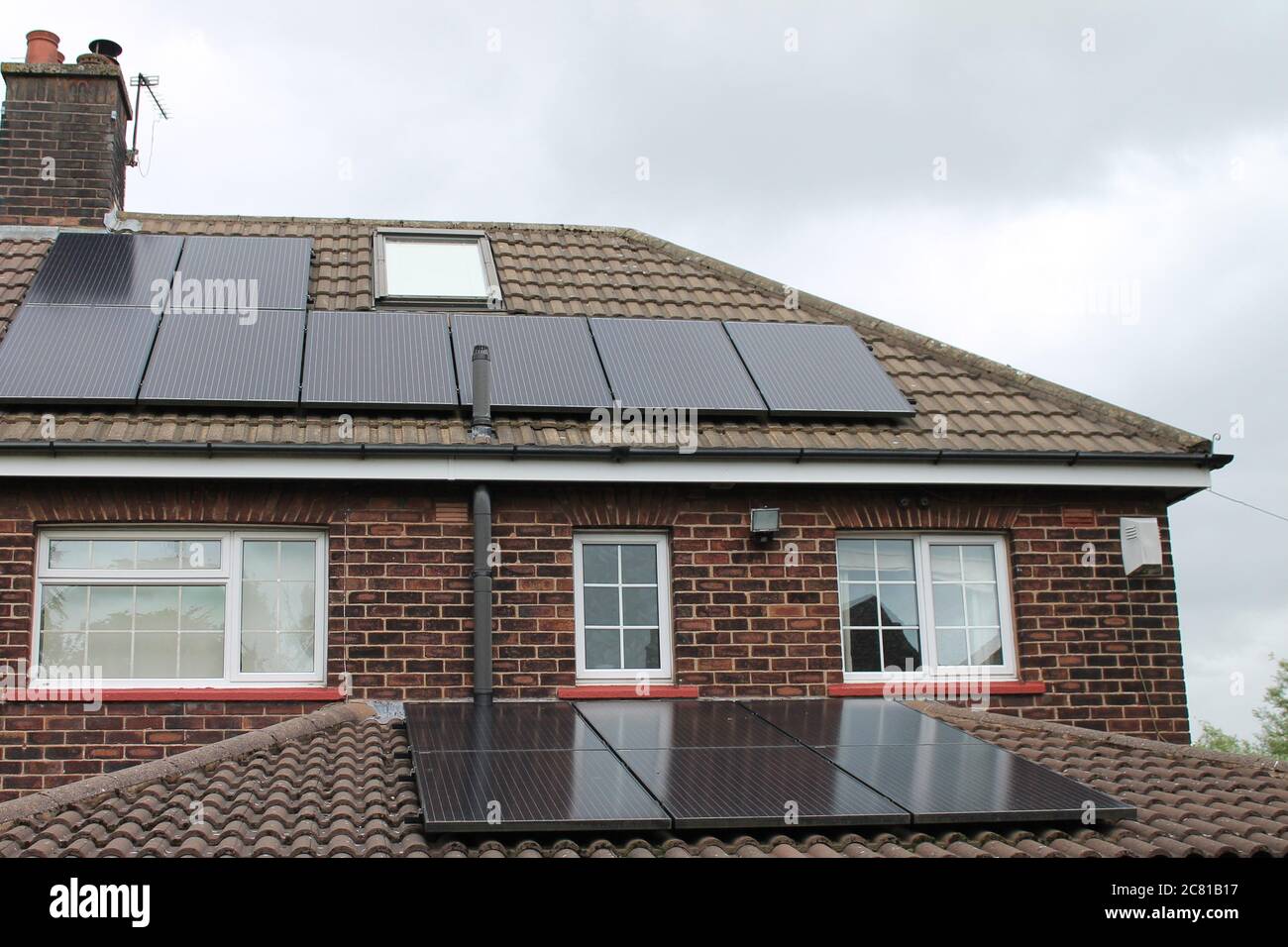 Solar roove panels hires stock photography and images Alamy