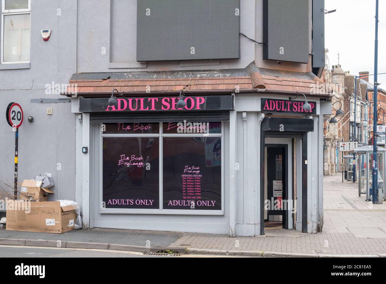 Adult Shop sex shop in Digbeth, Birmingham, UK Stock Photo Alamy