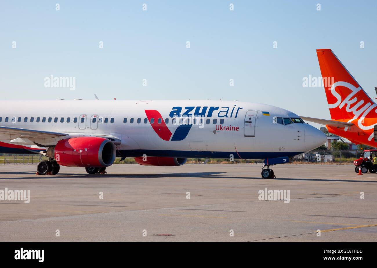 Azur air aircraft hi-res stock photography and images - Alamy