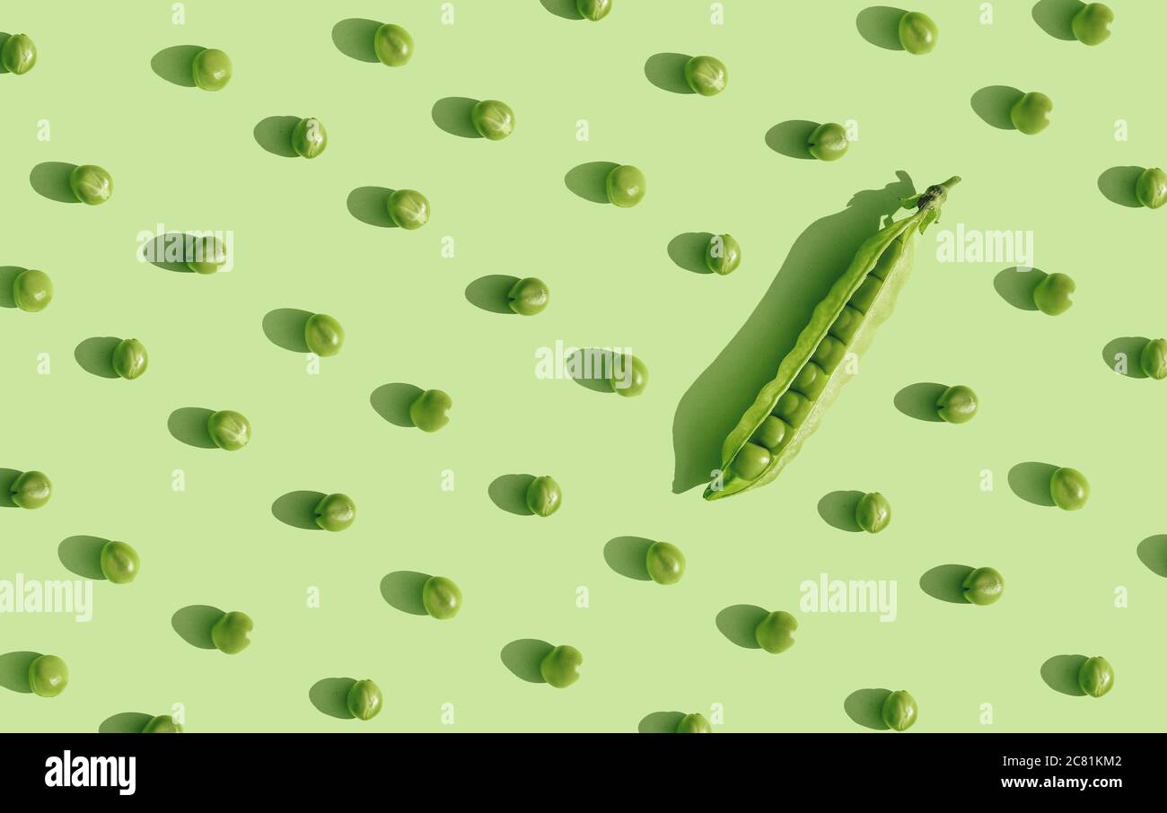 Social distance preventing infection concept Peas of society provides distancing Stock Photo