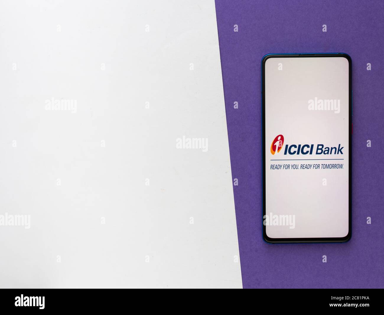 Icici bank logo hi-res stock photography and images - Alamy
