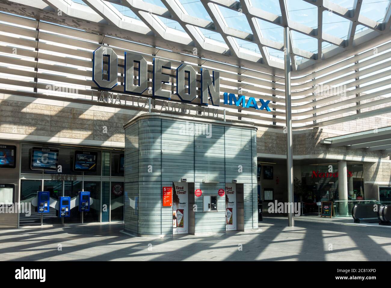 Odeon Imax in Liverpool ONE mall Stock Photo Alamy
