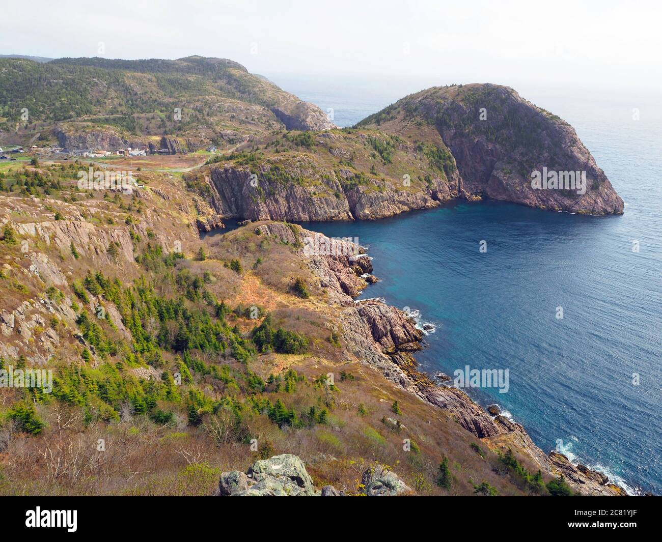 Cuckold’s Cove, Signal Hill Peninsula, St John’s, Newfoundland, Newfoundland and Labrador, Canada Stock Photo