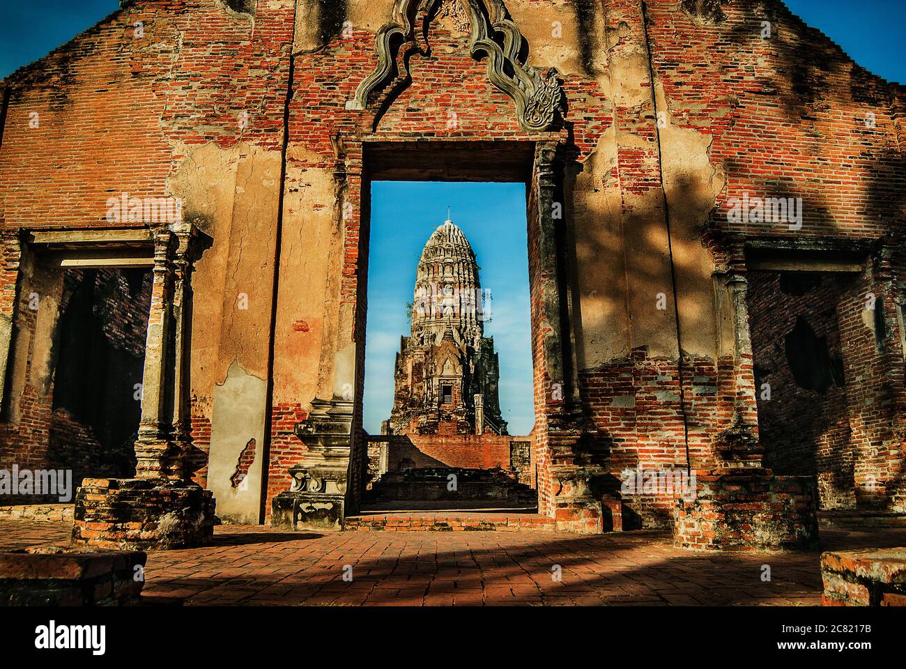 Buddhist ruins of Ayuthaya, Thailand, southeast asia Stock Photo