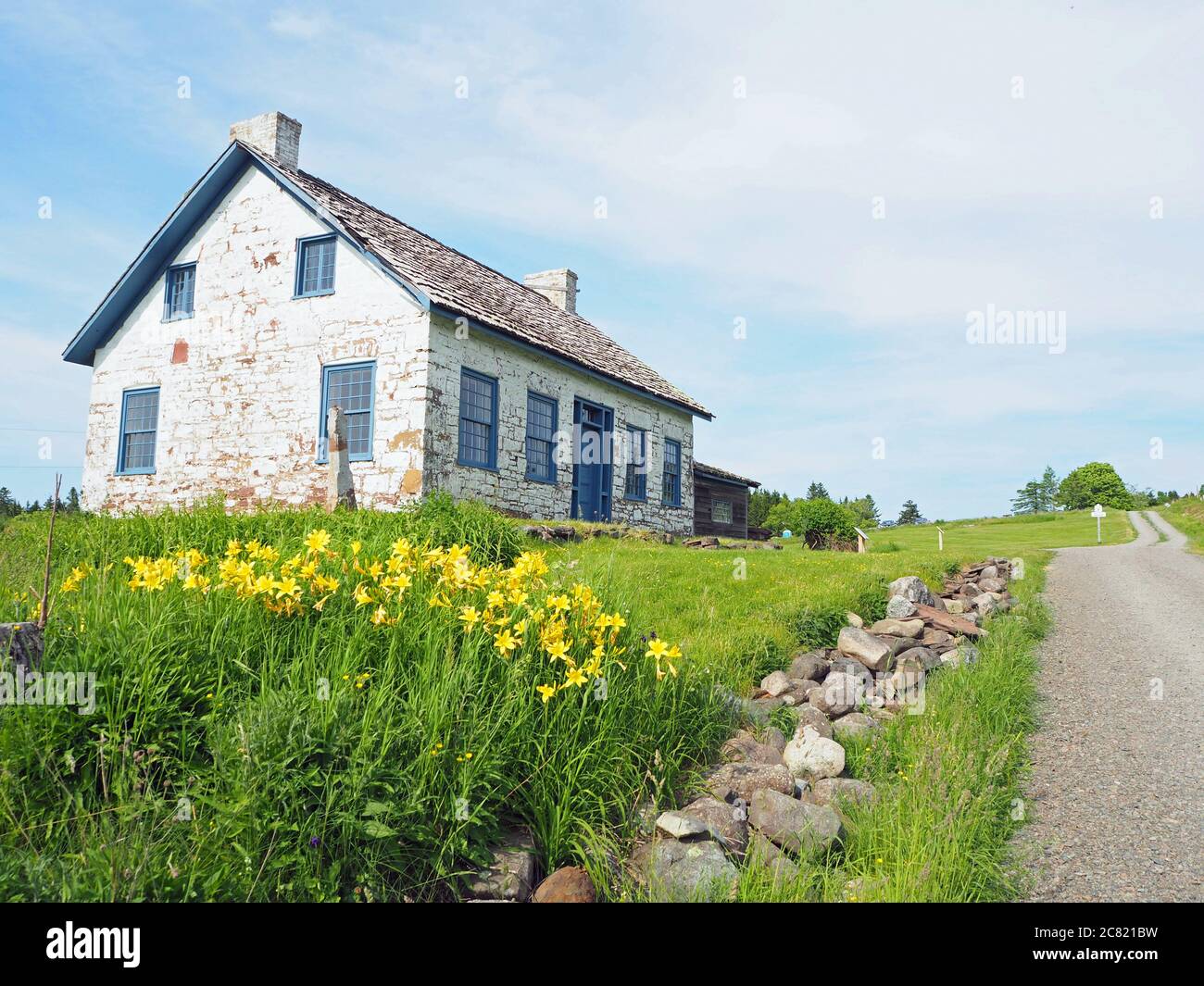 Ministers Island, New Brunswick, Canada Stock Photo Alamy