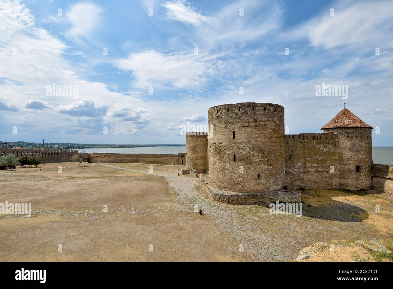 ukraine, old fortress in belgorod-dniester, also known as akkerman or cetatea alba Stock Photo