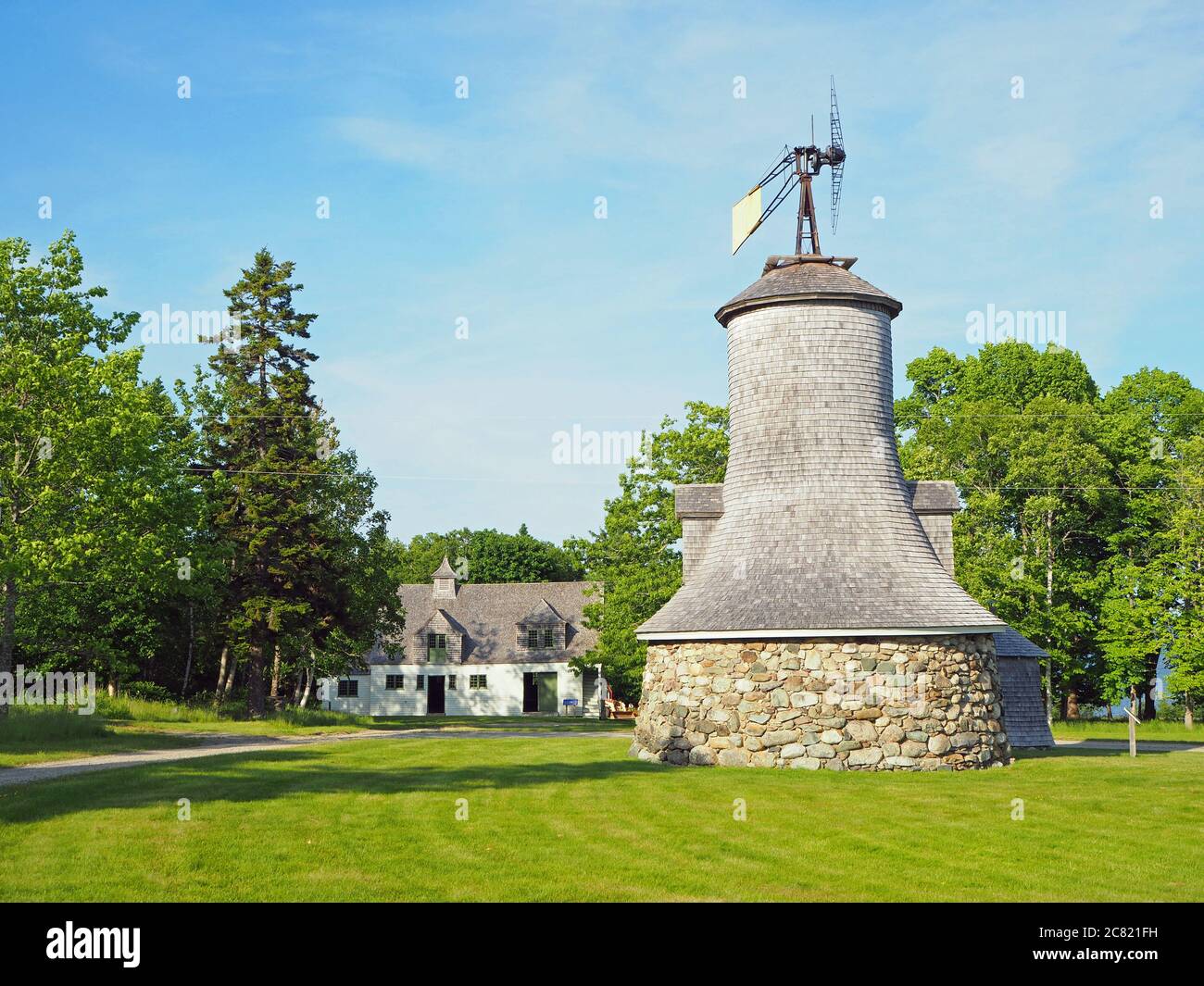 Ministers Island, New Brunswick, Canada Stock Photo Alamy