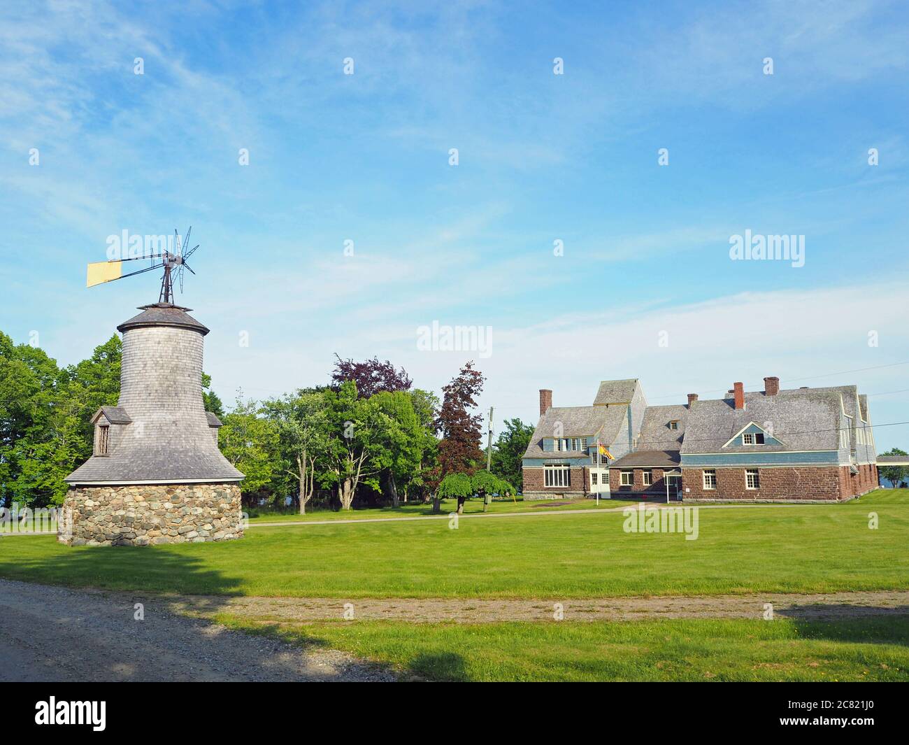 Ministers Island, New Brunswick, Canada Stock Photo Alamy