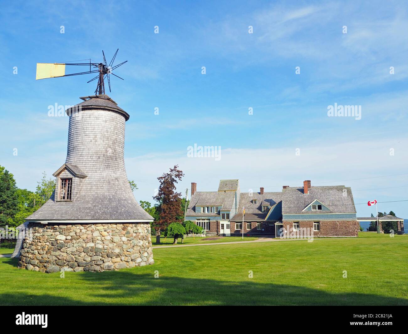 Ministers Island, New Brunswick, Canada Stock Photo Alamy