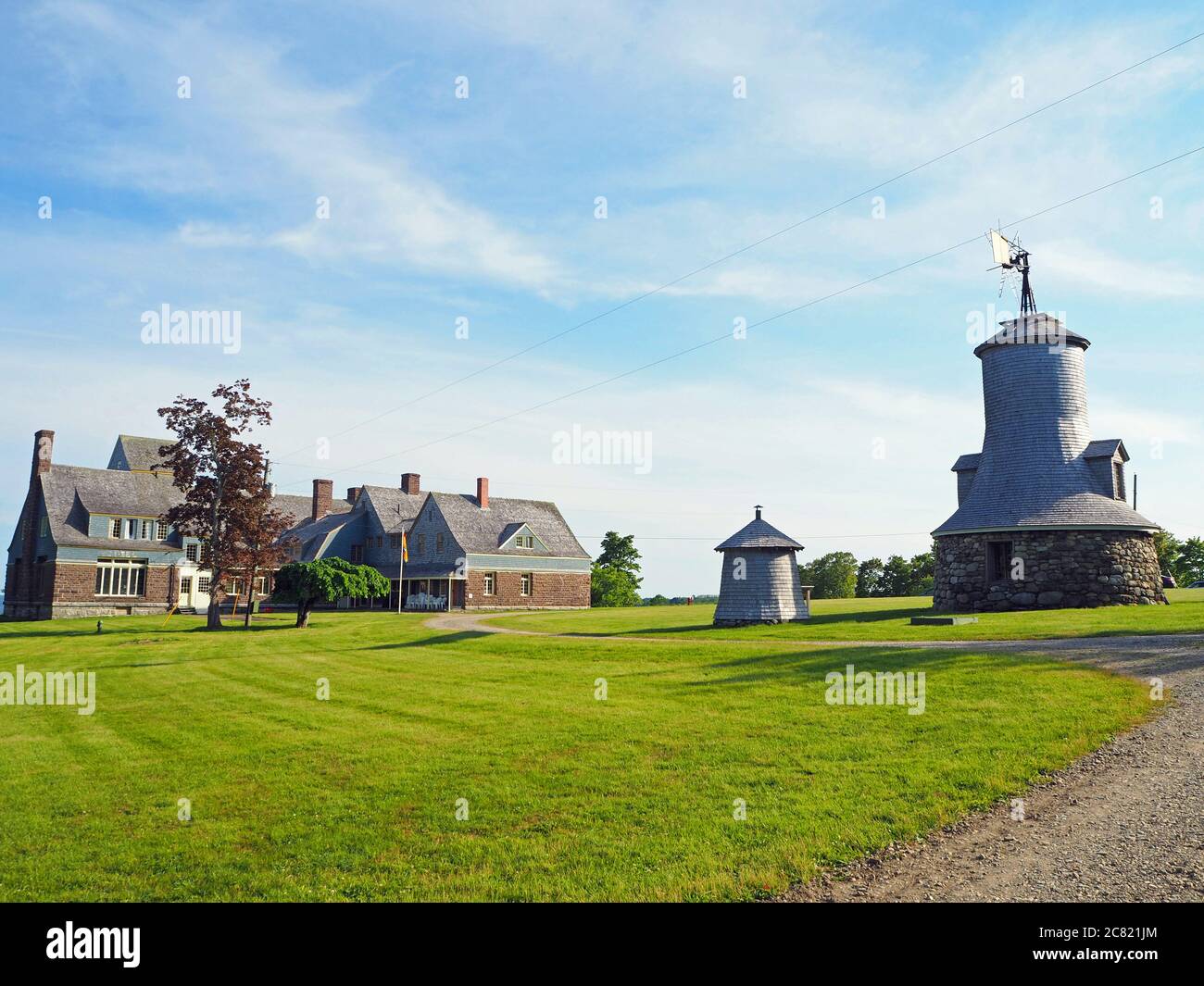 Ministers Island, New Brunswick, Canada Stock Photo Alamy