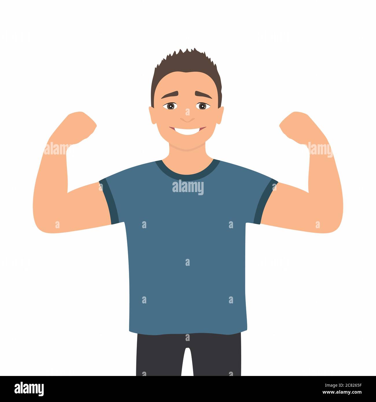 Muscle power cartoon hi-res stock photography and images - Alamy Muscle power cartoon hi-res stock photography and images - Alamy