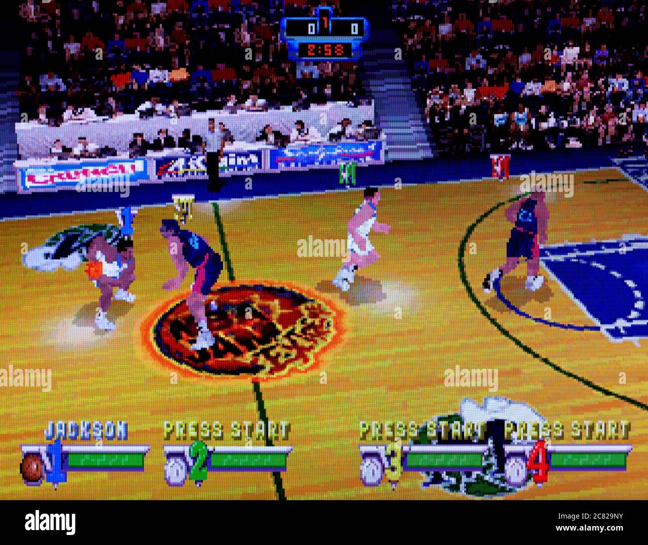 NBA Jam Extreme - Sega Saturn Videogame - Editorial use only Stock Photo