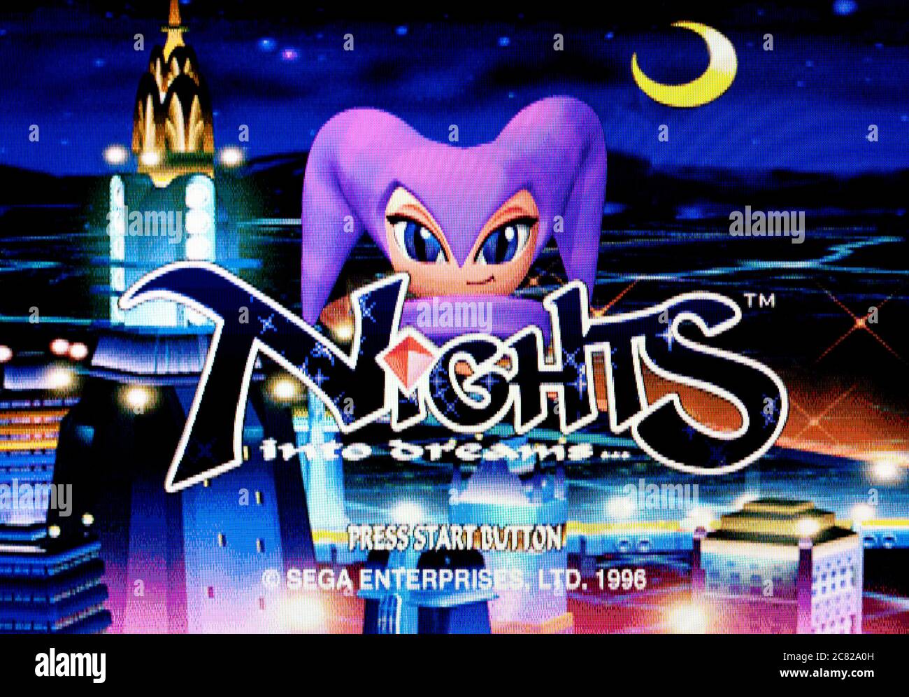 Nightruth - Explanation of the Paranormal - The making of Nightruth - Sega Saturn Videogame - Editorial use only Stock Photo