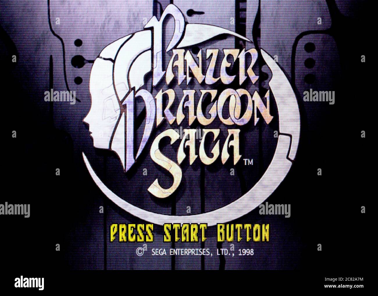 Panzer Dragoon Saga - Sega Saturn Videogame - Editorial use only Stock Photo