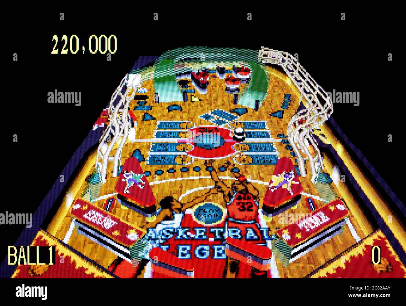 Pinball Graffiti - Sega Saturn Videogame - Editorial use only Stock Photo